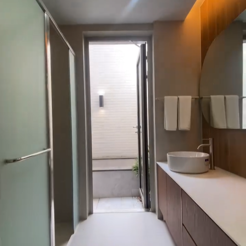 드레스룸 안쪽 샤워실