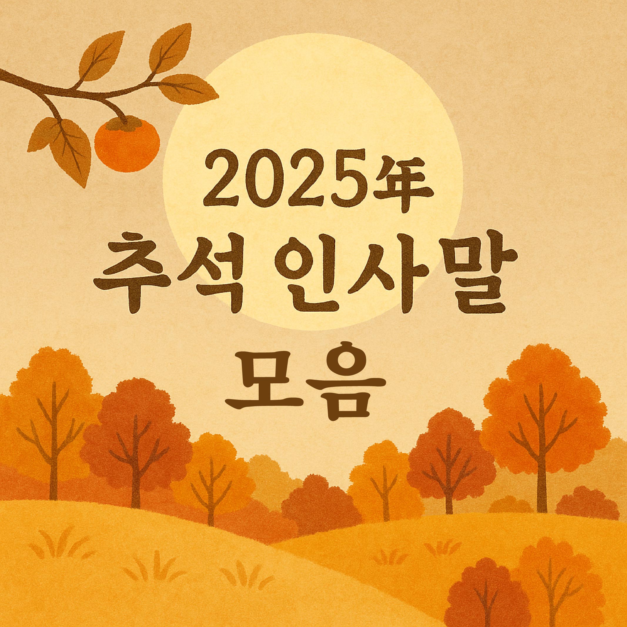 추석 인사말 모음