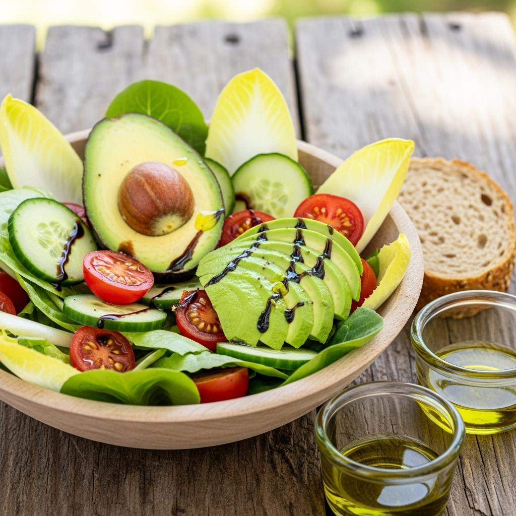 샐러드에 한 조각, 식이섬유까지 챙기세요