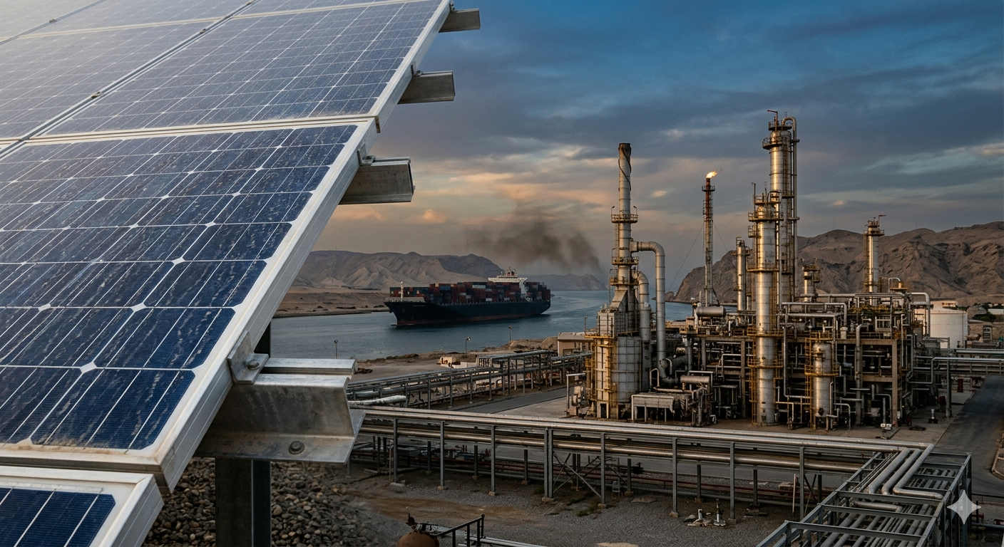 태양광 및 석유화학 관련 이미지