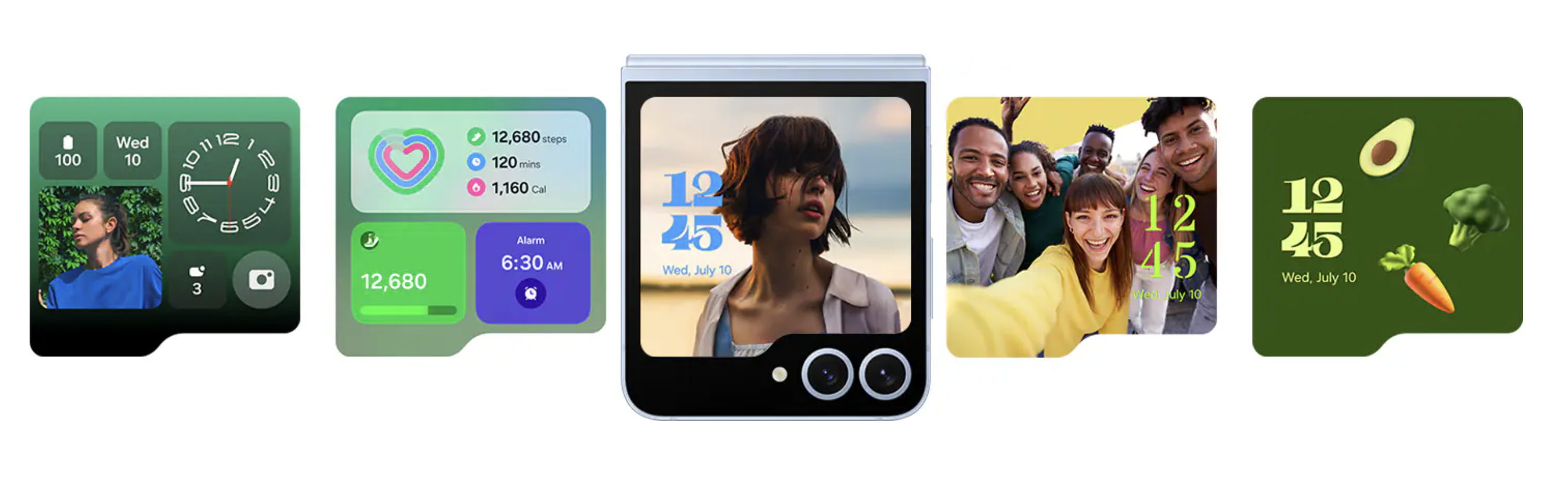 삼성 갤럭시 Z플립6 위젯