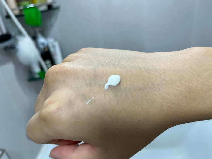 선크림 짜본 모습