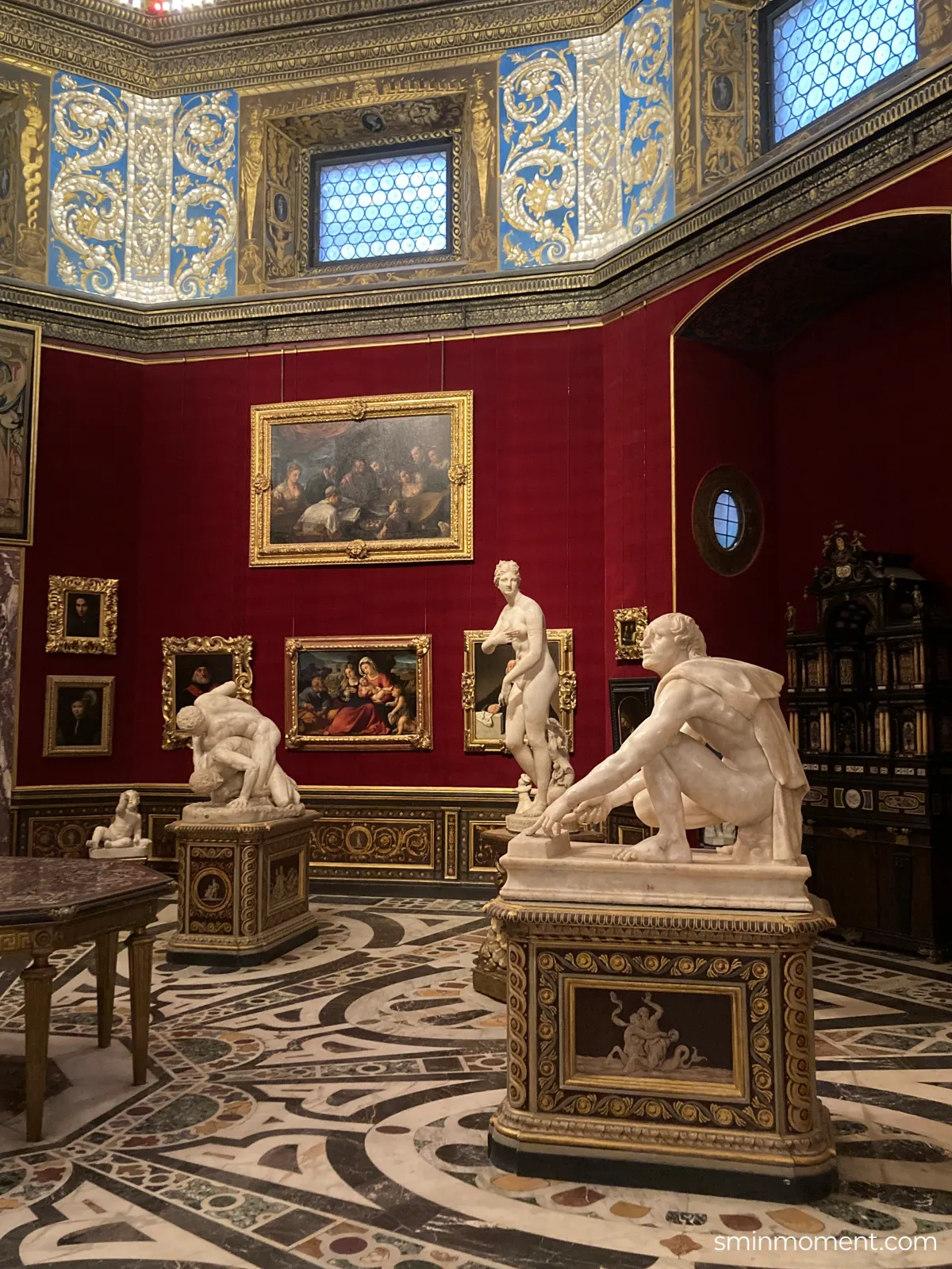 이탈리아-피렌체-우피치미술관-트리뷰나