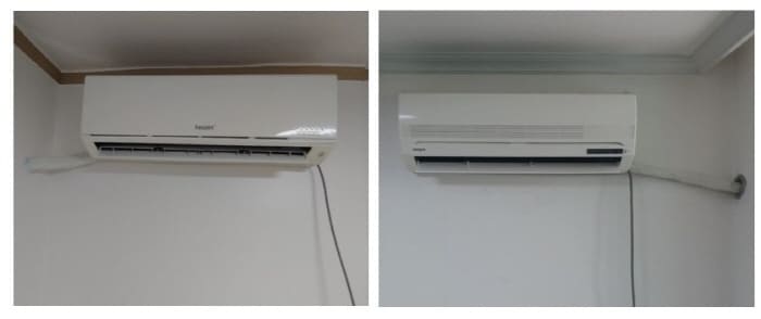 벽걸이에어컨-일반배관
