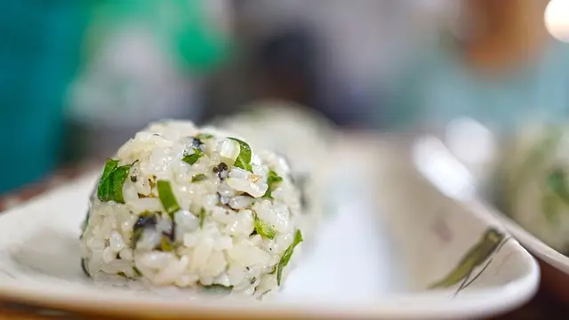 Vegetable Tuna Onigiri