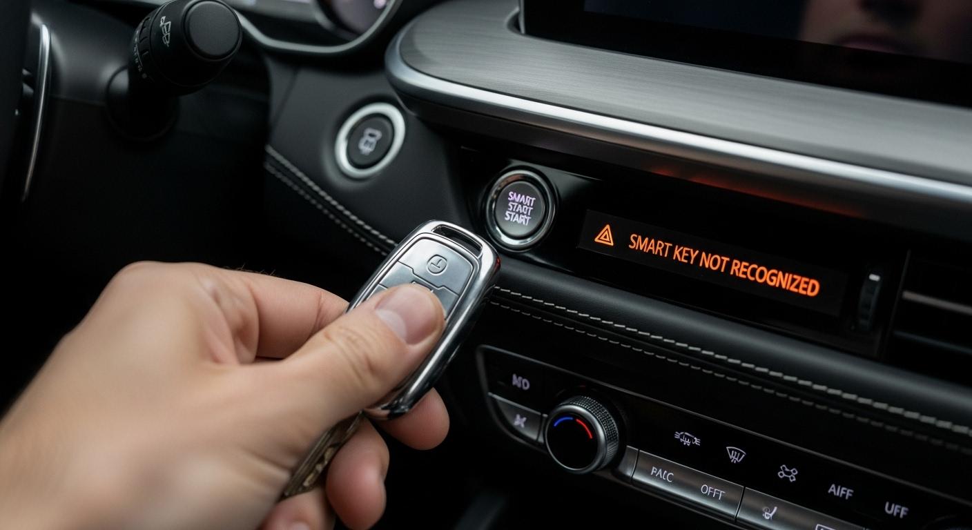 자동차 스마트키 인식 안될때