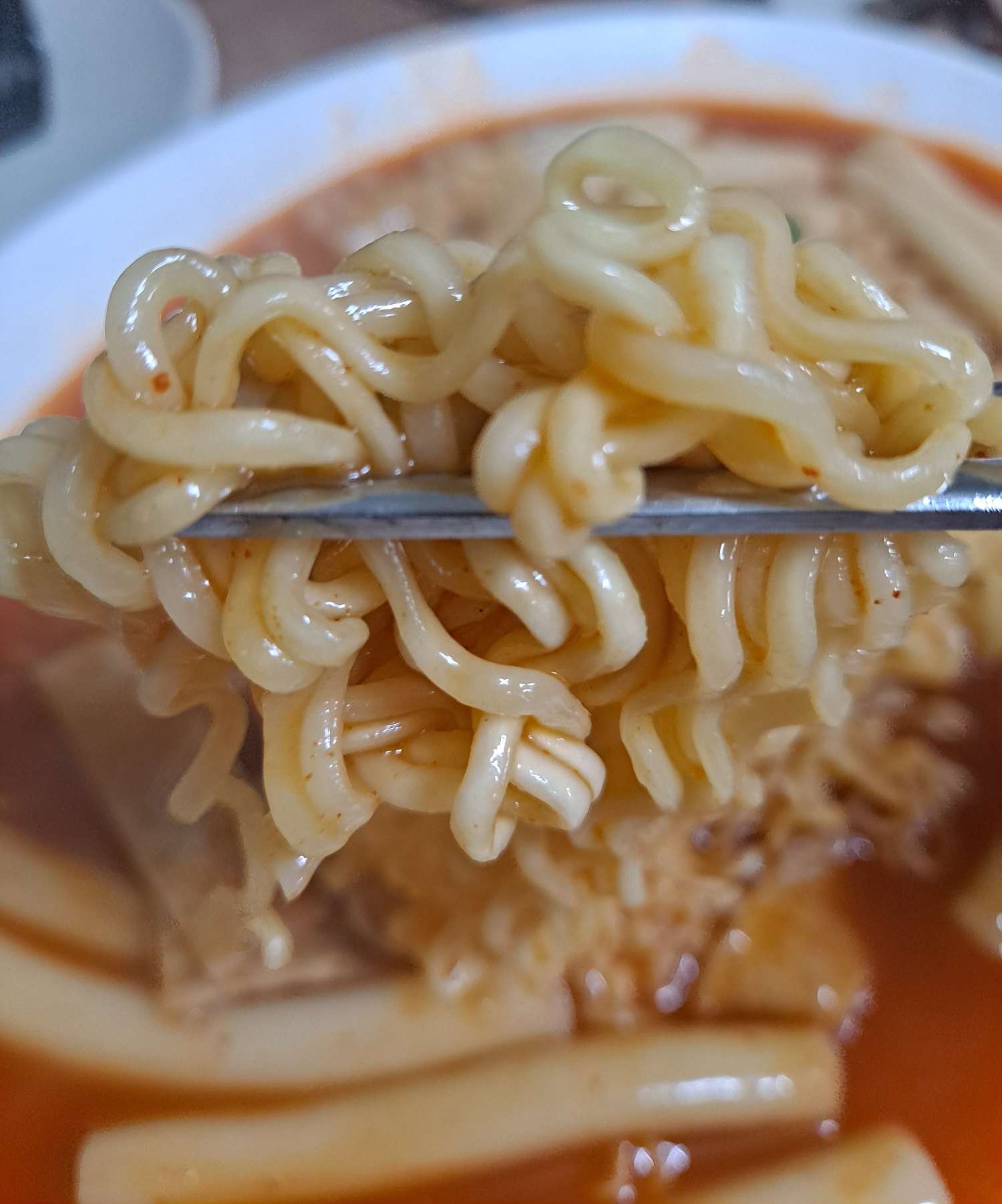 라볶이 면발