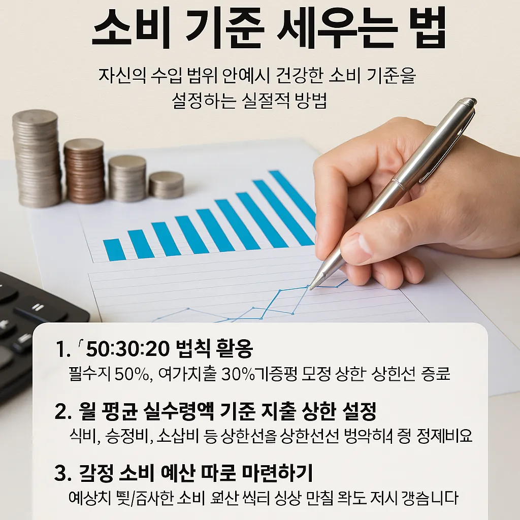 소비 기준 세우는 법 사진