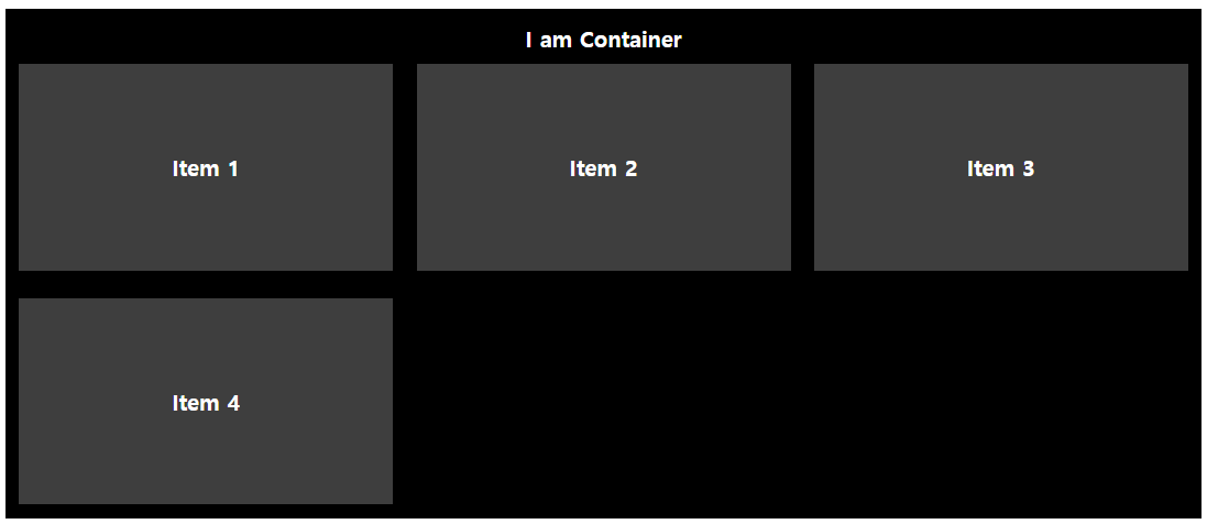 Flexbox 아이템의 개수가 열의 배수가 아닐 때1