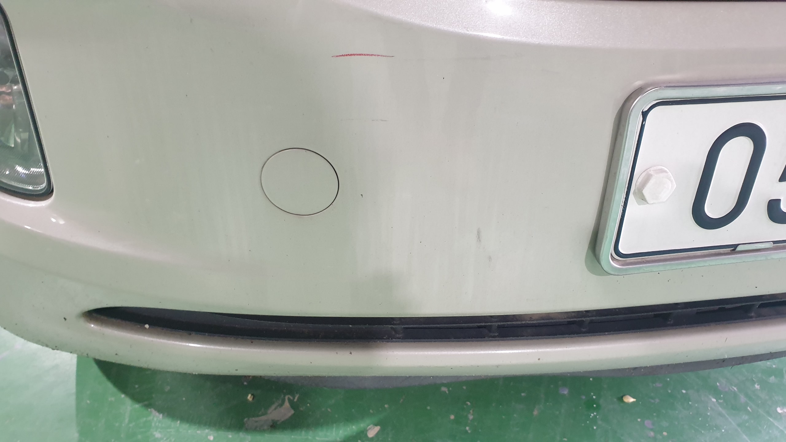 범퍼 패임 범퍼 스크패치 복원 - 범퍼 패임