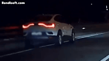 음주운전 사고로 입건된 진예솔씨의 사고당시 영상이 공개됐다