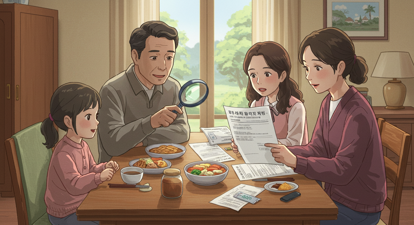 건강보험료로 지급 대상을 확인하는 가족