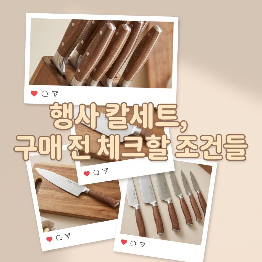 주방칼 세트