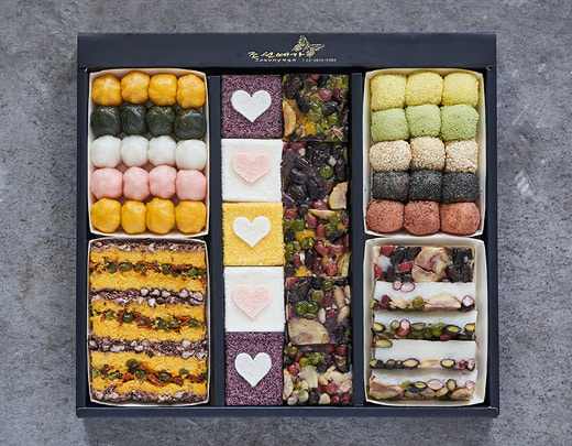 송편, 백설기, 콩떡 등 셋트