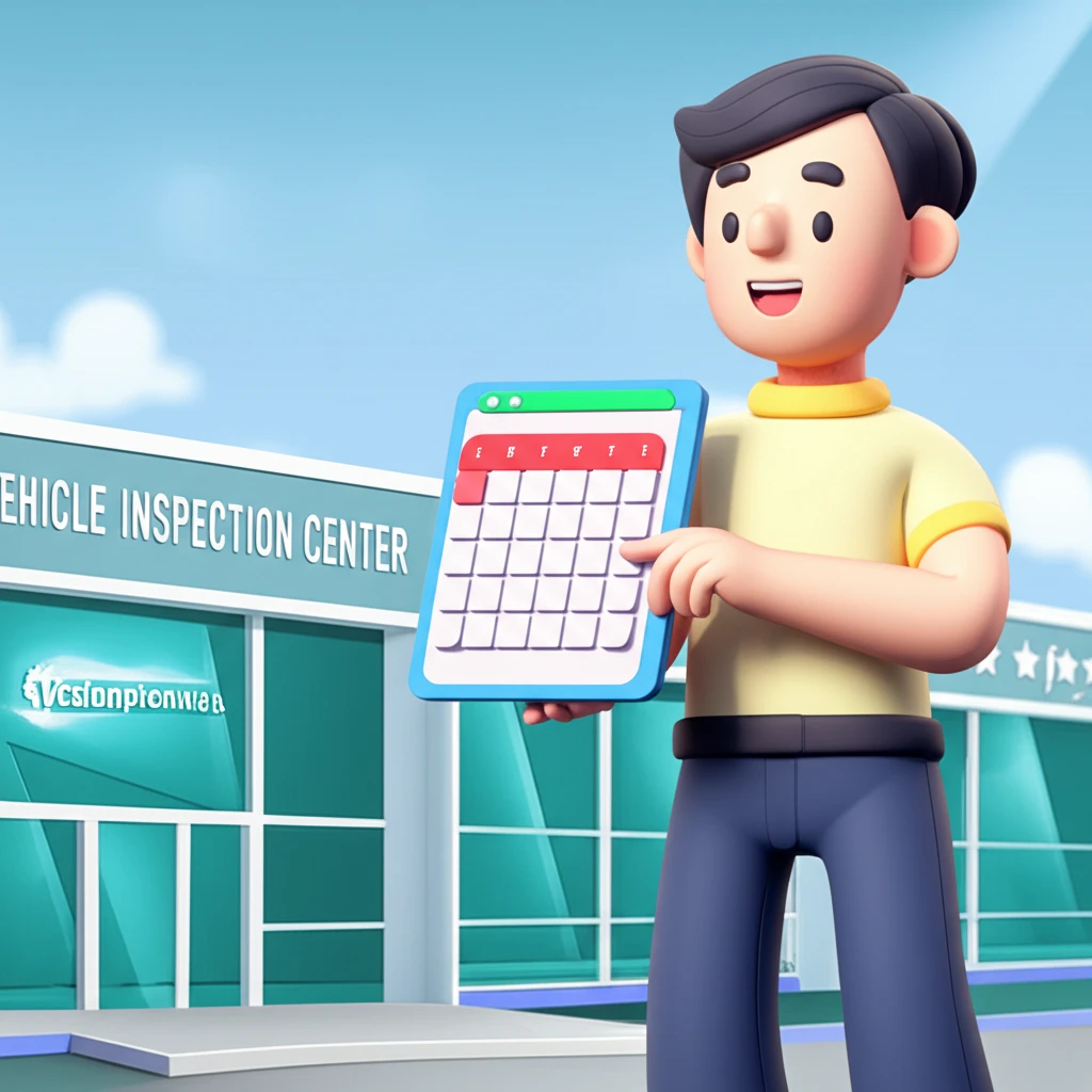 자동차종합검사 온라인 예약 방법: 시..