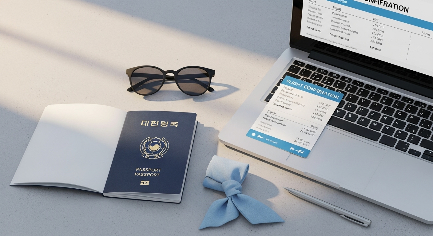 항공권오타, 여권영문명