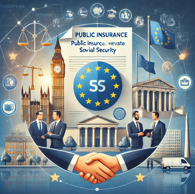 유럽의 공공, 민영, 사회보장 보험 관련