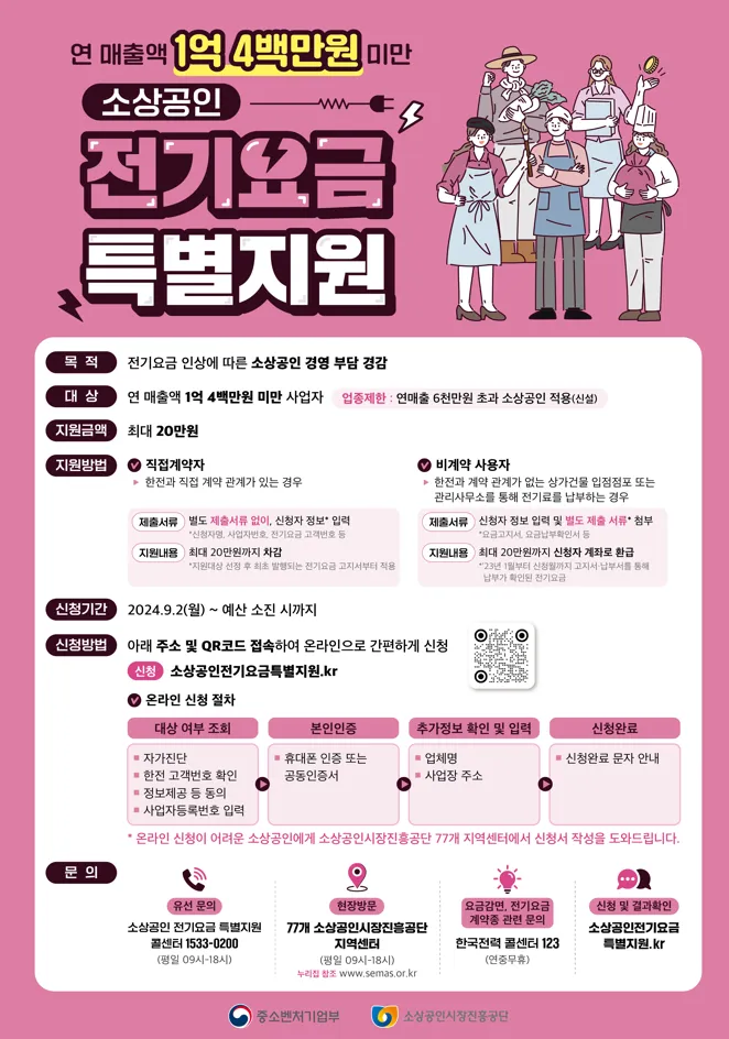 소상공인 전기요금 특별지원kr 제도 정리_4