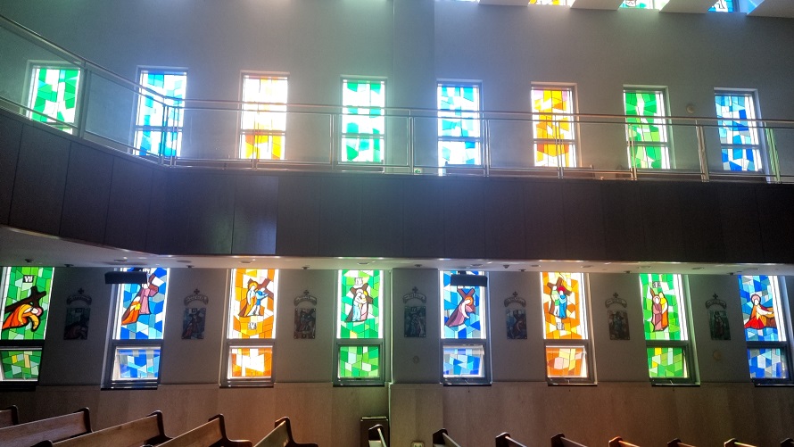 서울대교구 문래동성당 스테인드글라스