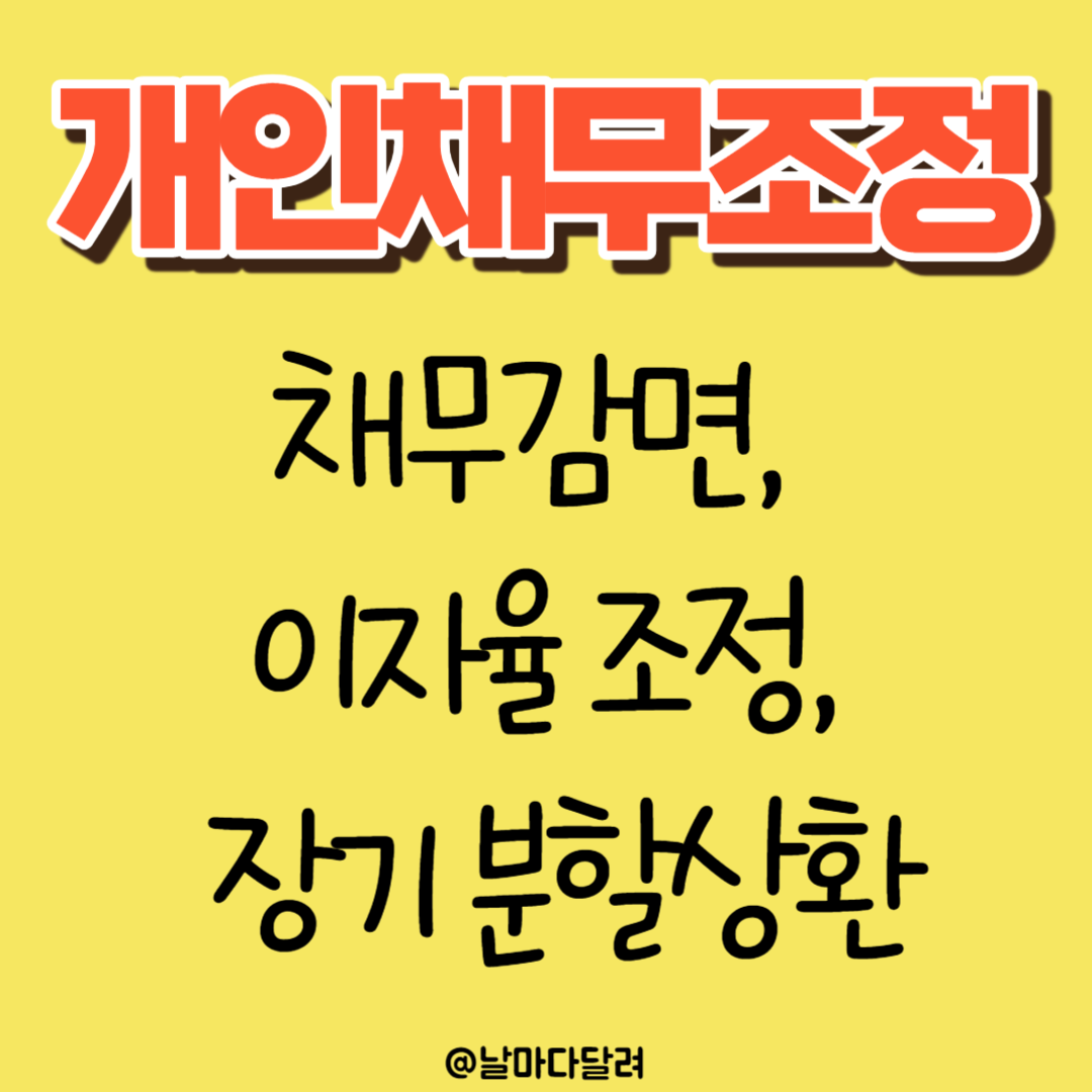 개인채무조정