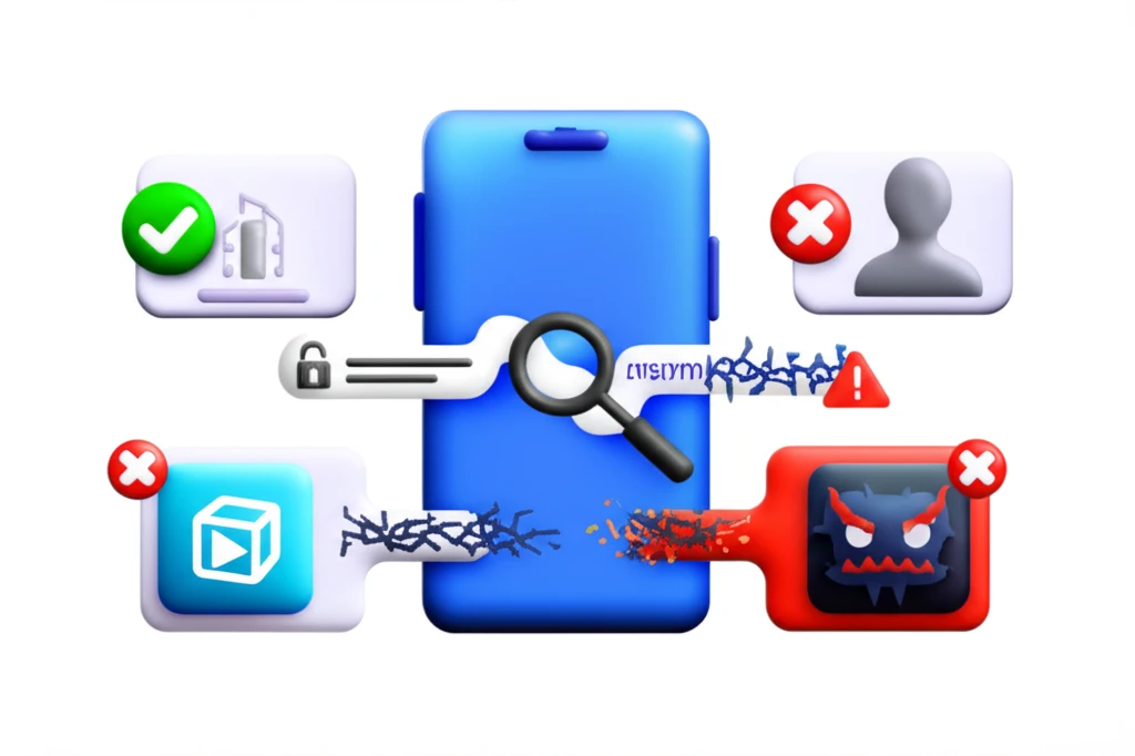 보안 강화 문자 속 가짜 스미싱 구별..