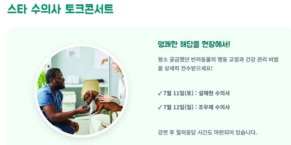 대한민국 펫캉스 구미코