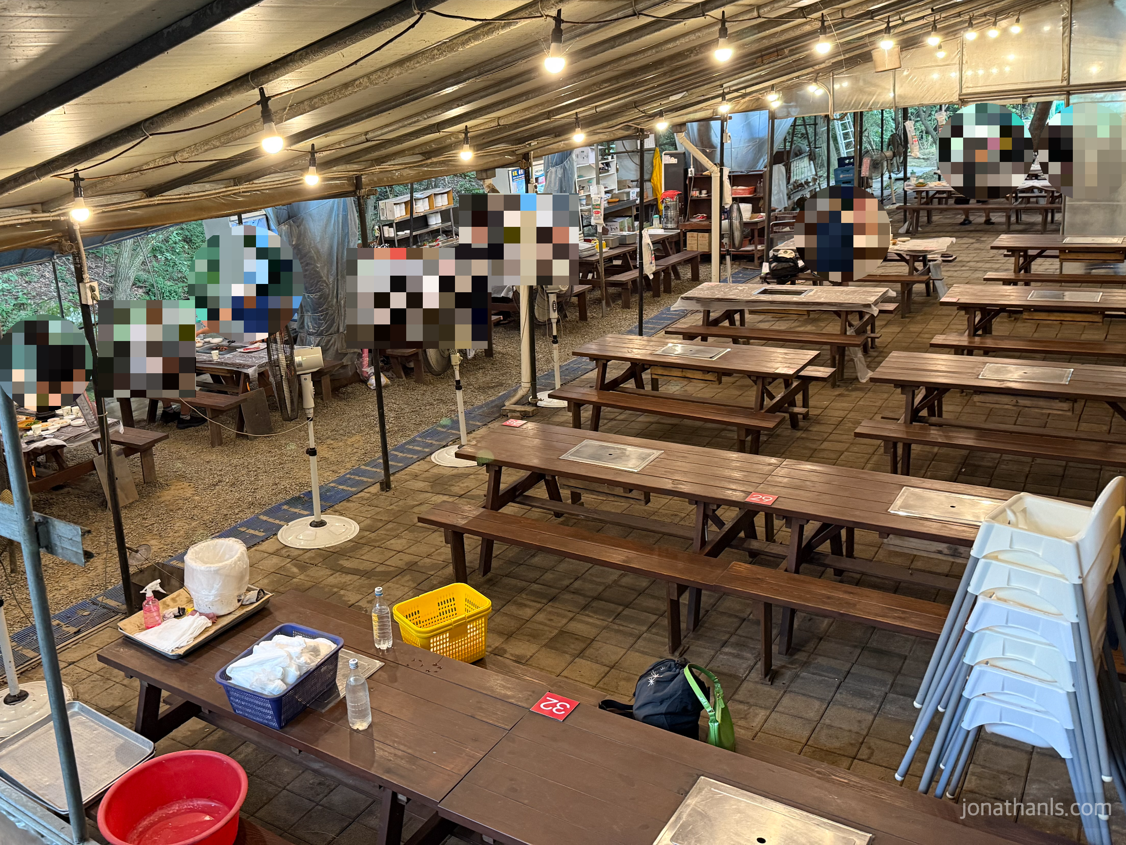 의왕 청계산 옛고을정육 야외석