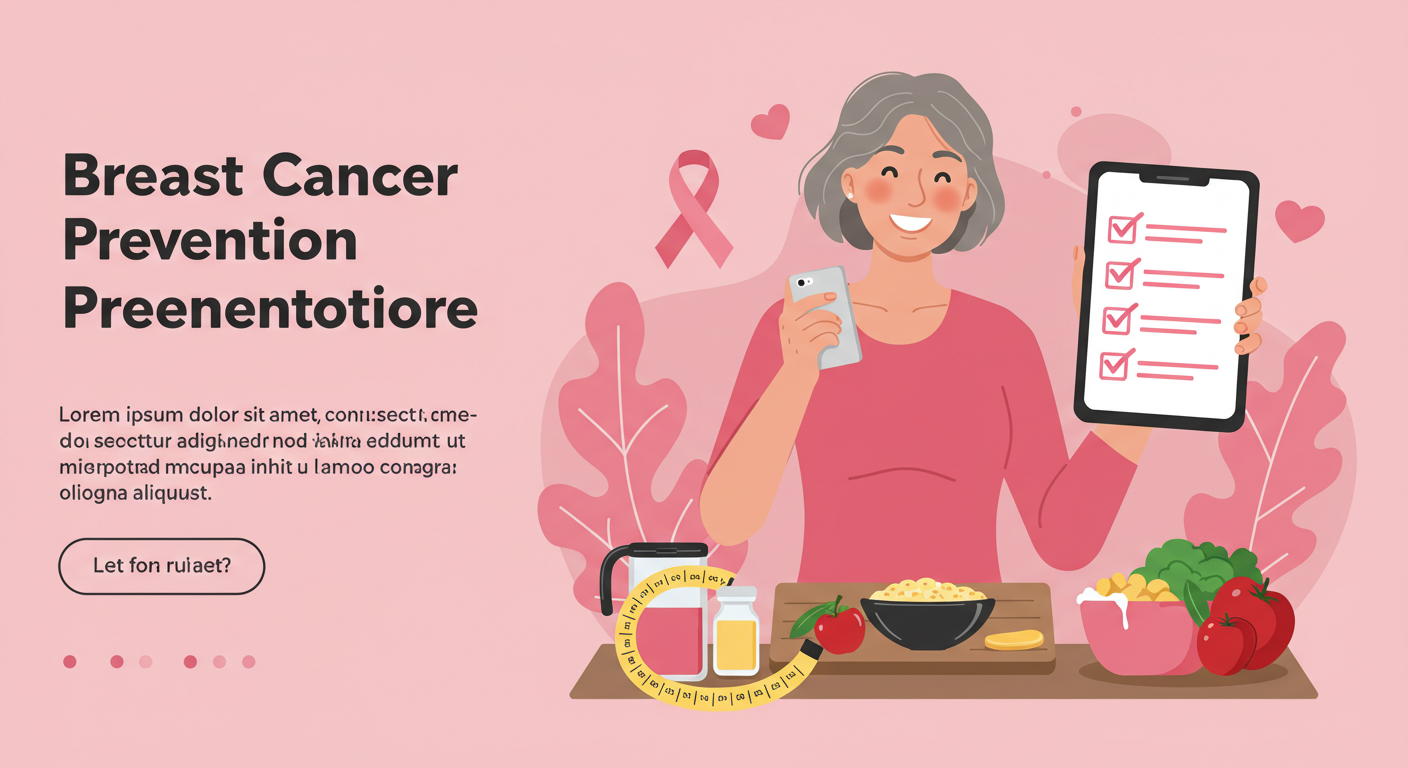 &quot;중년 여성 유방암 위험&quot;에 대한 이미지입니다.