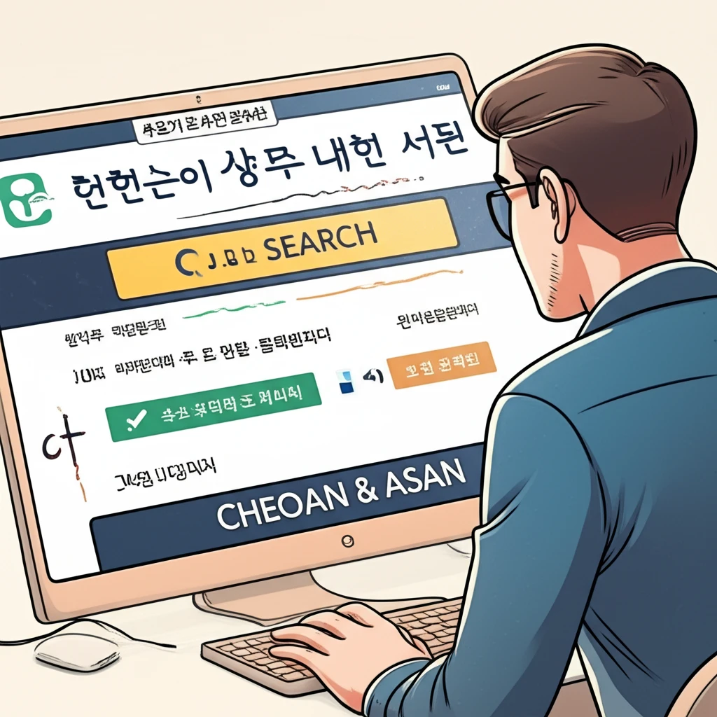 천안 아산 지역 통합 일자리 찾기 및..
