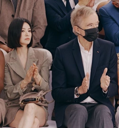 루이비통 회장과 송혜교