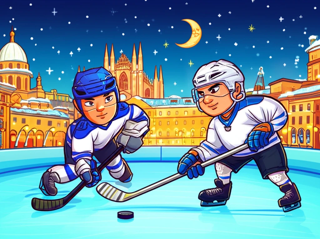 2026 동계올림픽 아이스하키 경기 ..