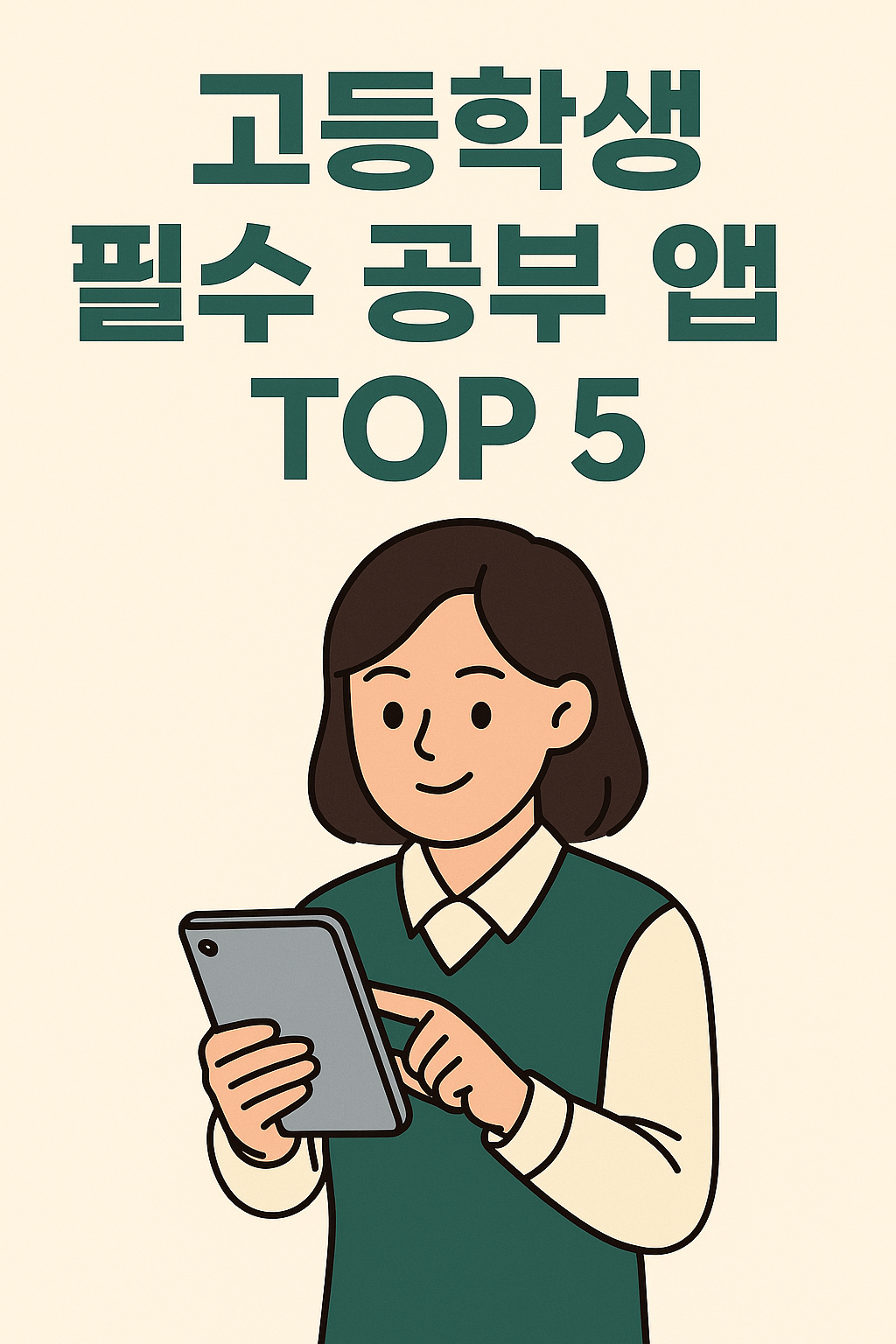 고등학생 필수 공부 앱 TOP 5