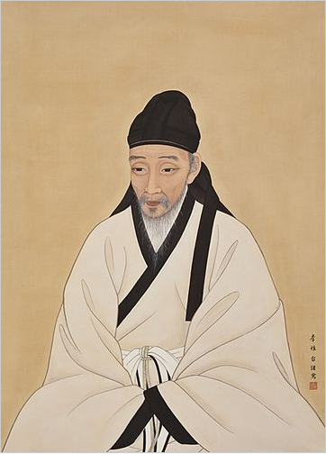 이황 표준영정