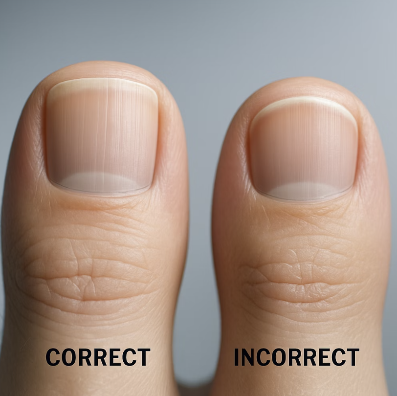 가장 흔한 범인, 잘못된 발톱 깎기