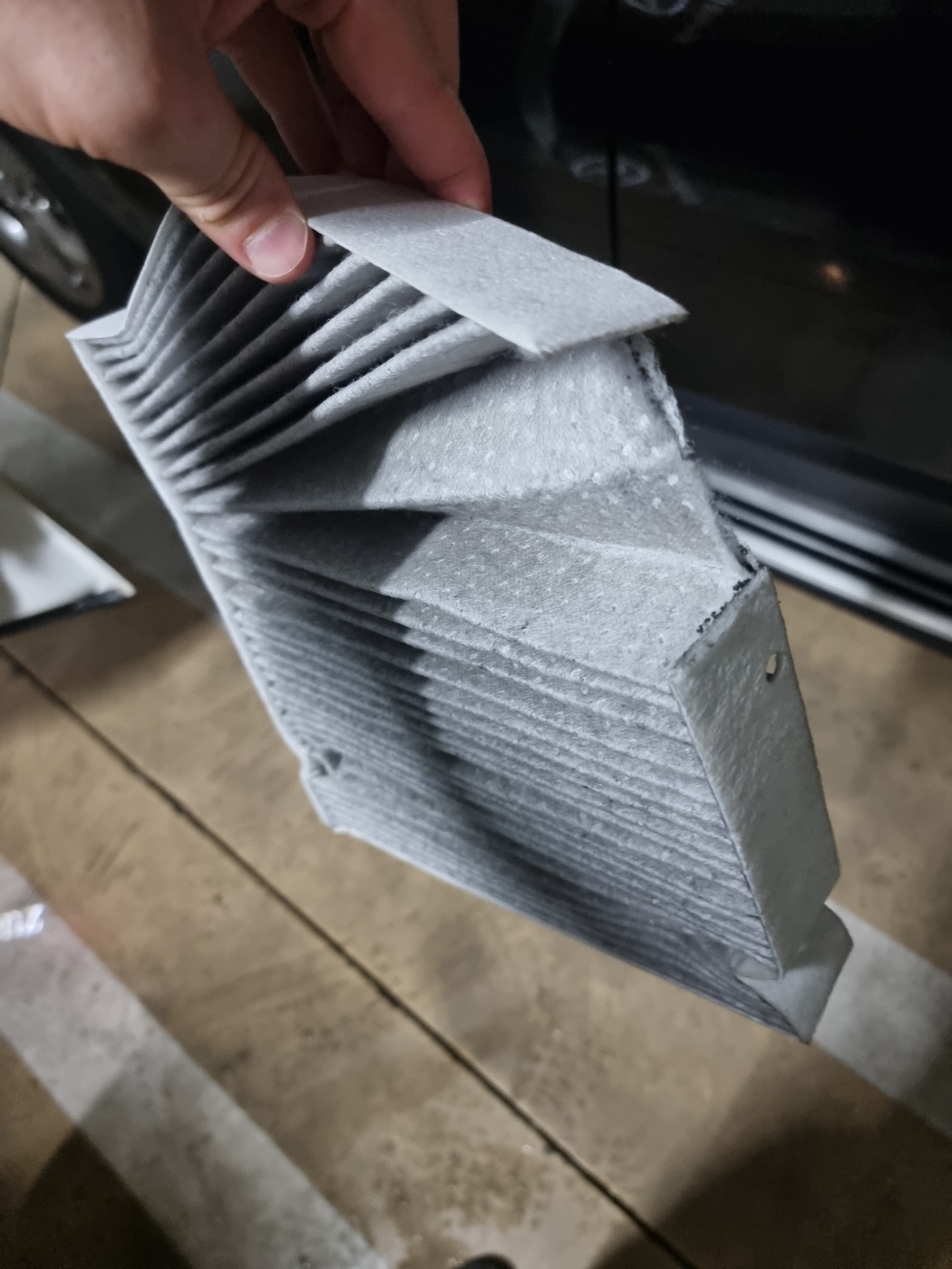 동네수리센터에서 찌져지도록 구겨넣은 필터사진