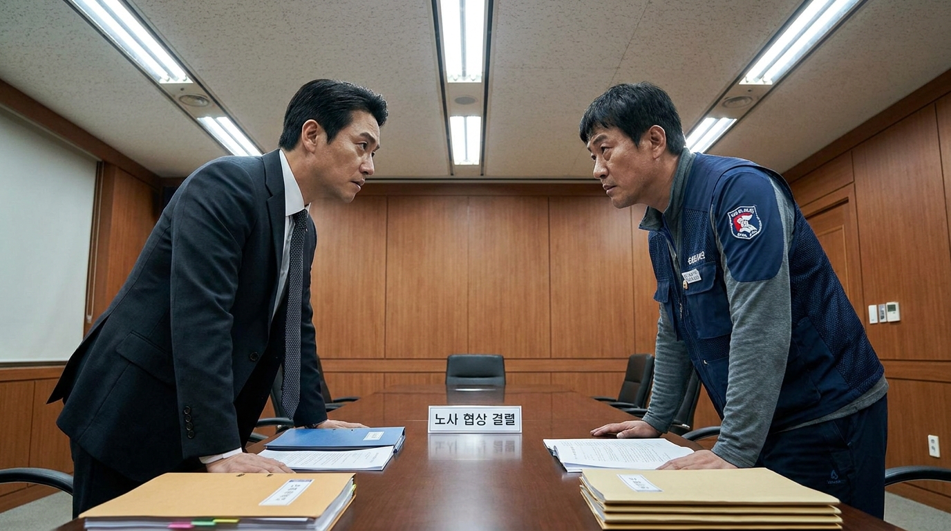 팽팽하게 대립 중인 삼성전자 노사 협상 테이블