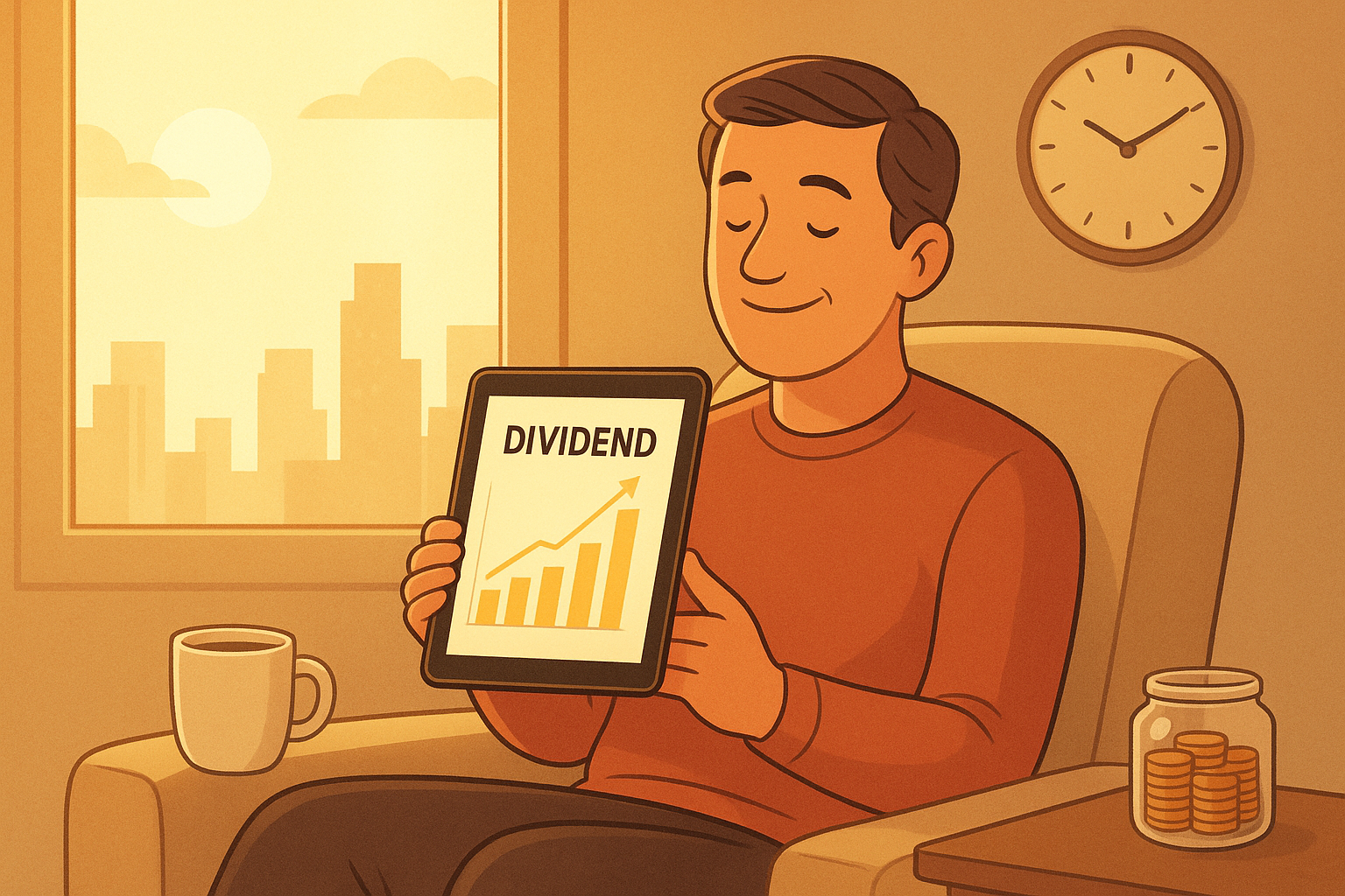 배당주 투자 이미지