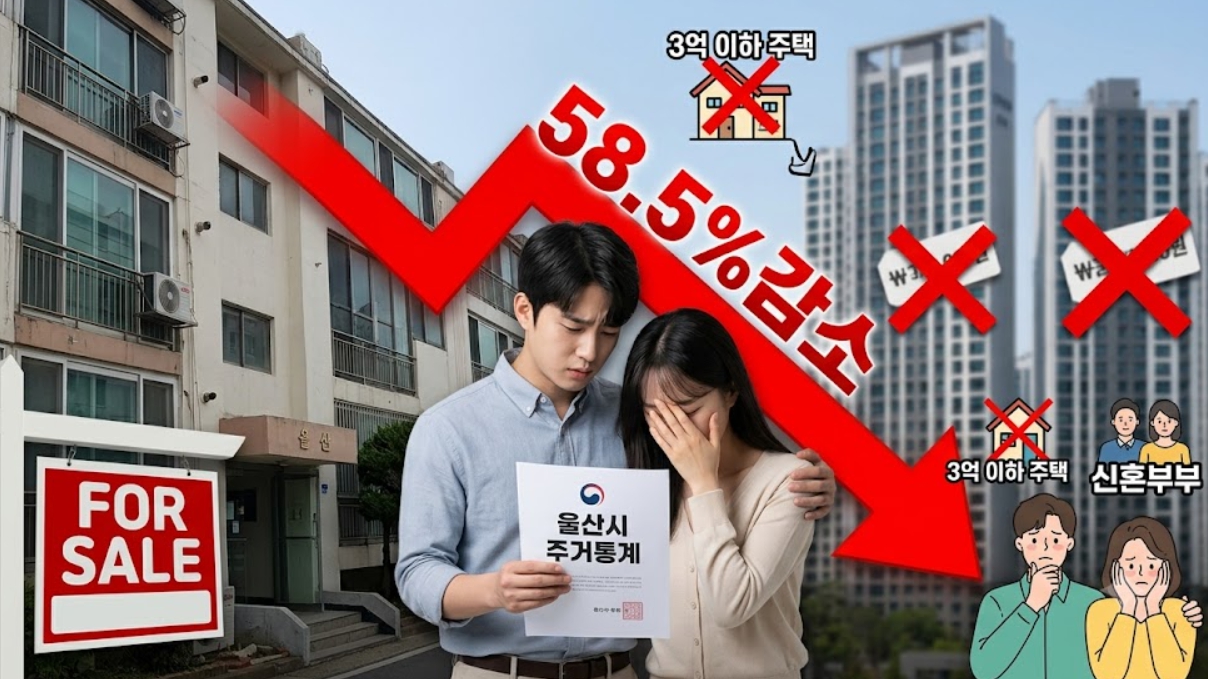 기준금리 3.00% 시대, 울산 신혼부부 내 집 마련 부담 정리
