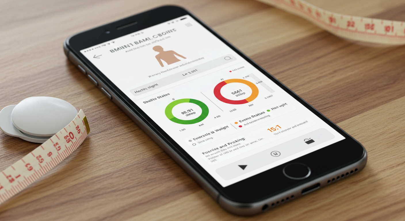 온라인 BMI 계산기로 손쉽게 측정 가능