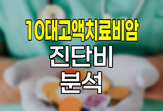 KB손해보험 10대고액치료비암진단비 심층 분석