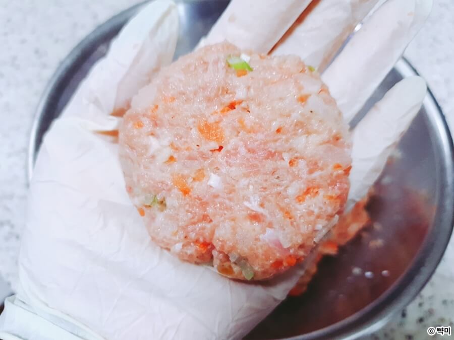 닭가슴살-요리-함박스테이크-떡갈비만들기