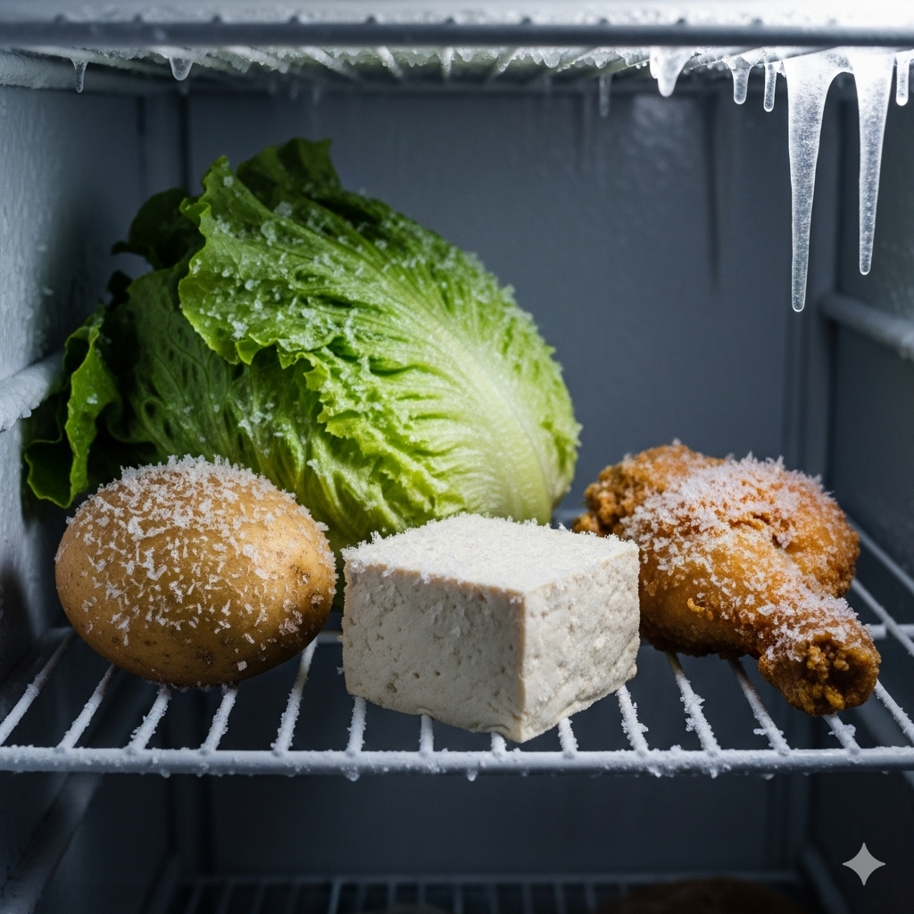 냉동실에 넣으면 오히려 독이 되는 식품 7가지! 당신의 식탁을 망치는 습관