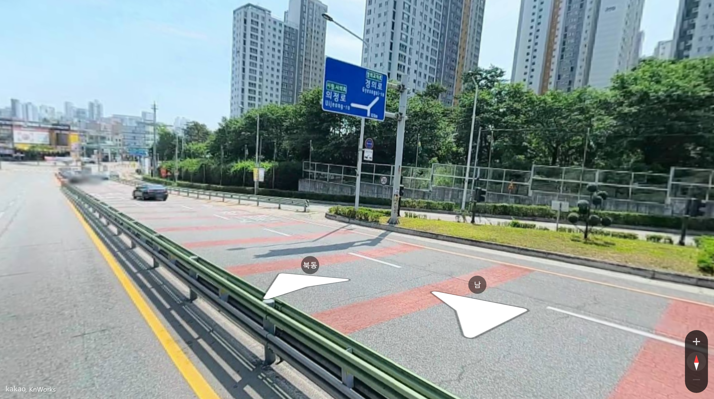 의정부롯데캐슬골드파크2단지 주변 거리 풍경