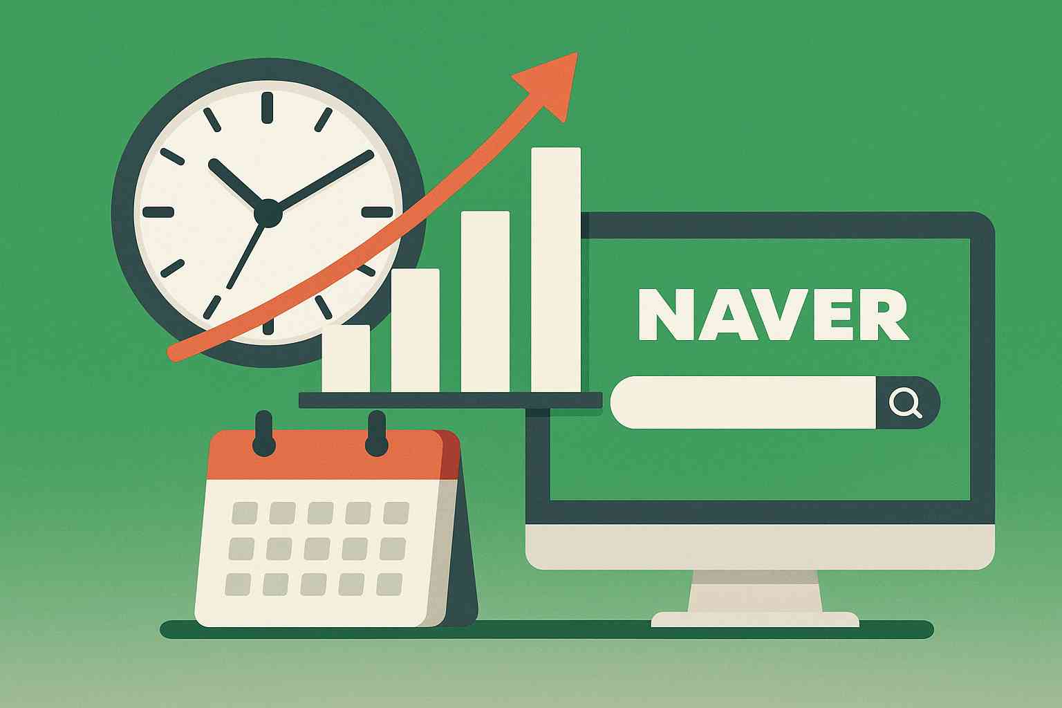 네이버 검색 반영 주기를 이용한 시의성 콘텐츠 타이밍 잡기