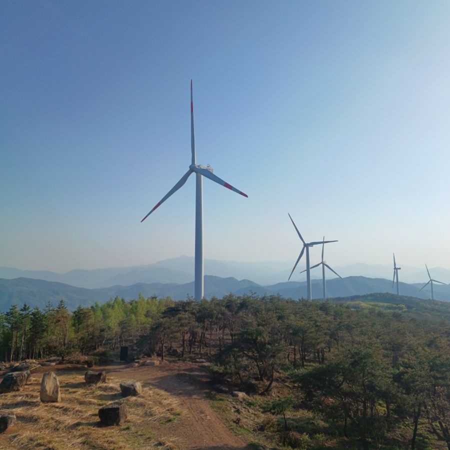 감악산 풍력단지