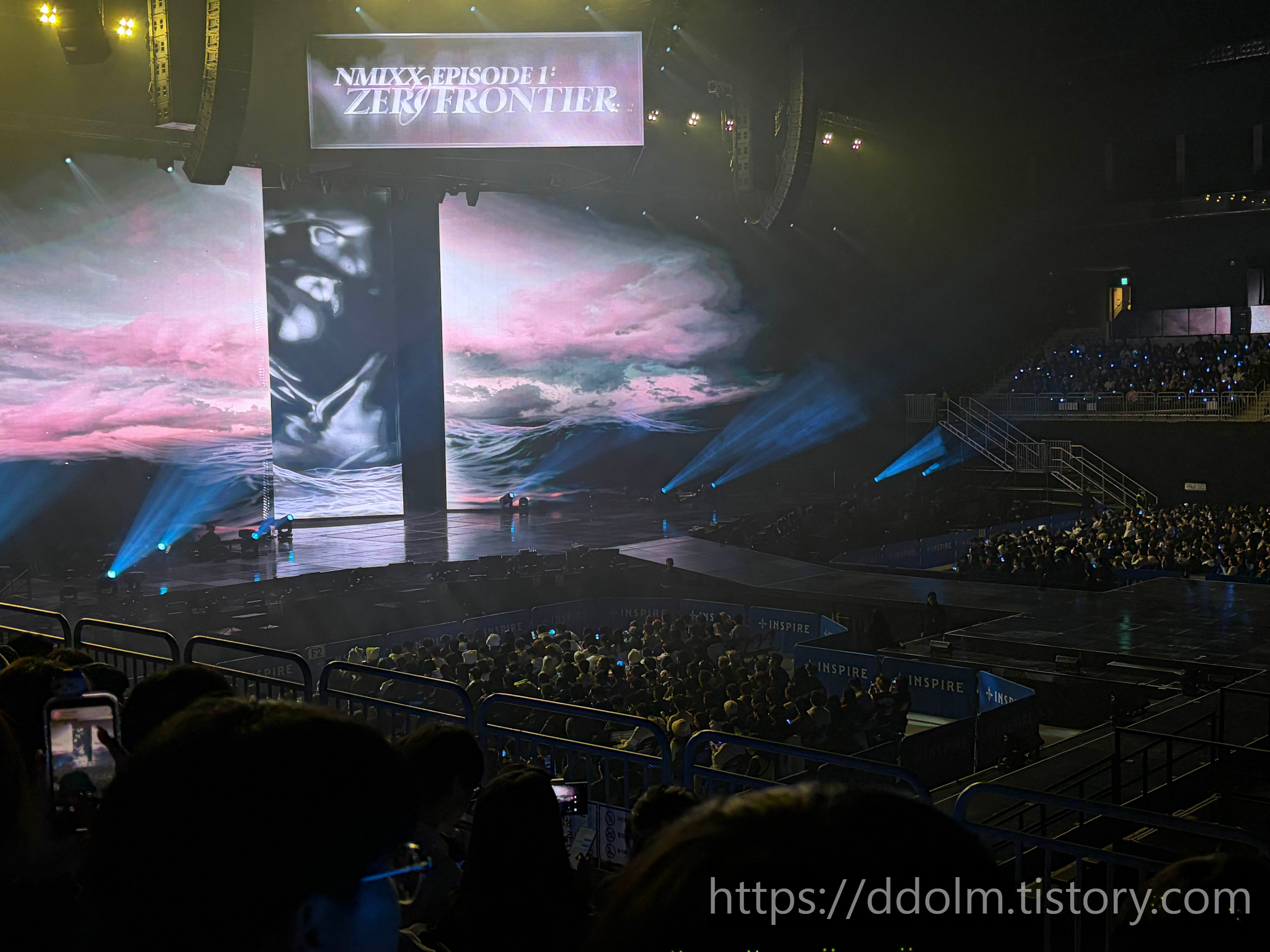 엔믹스 첫 단콘 제로프론티어 첫날