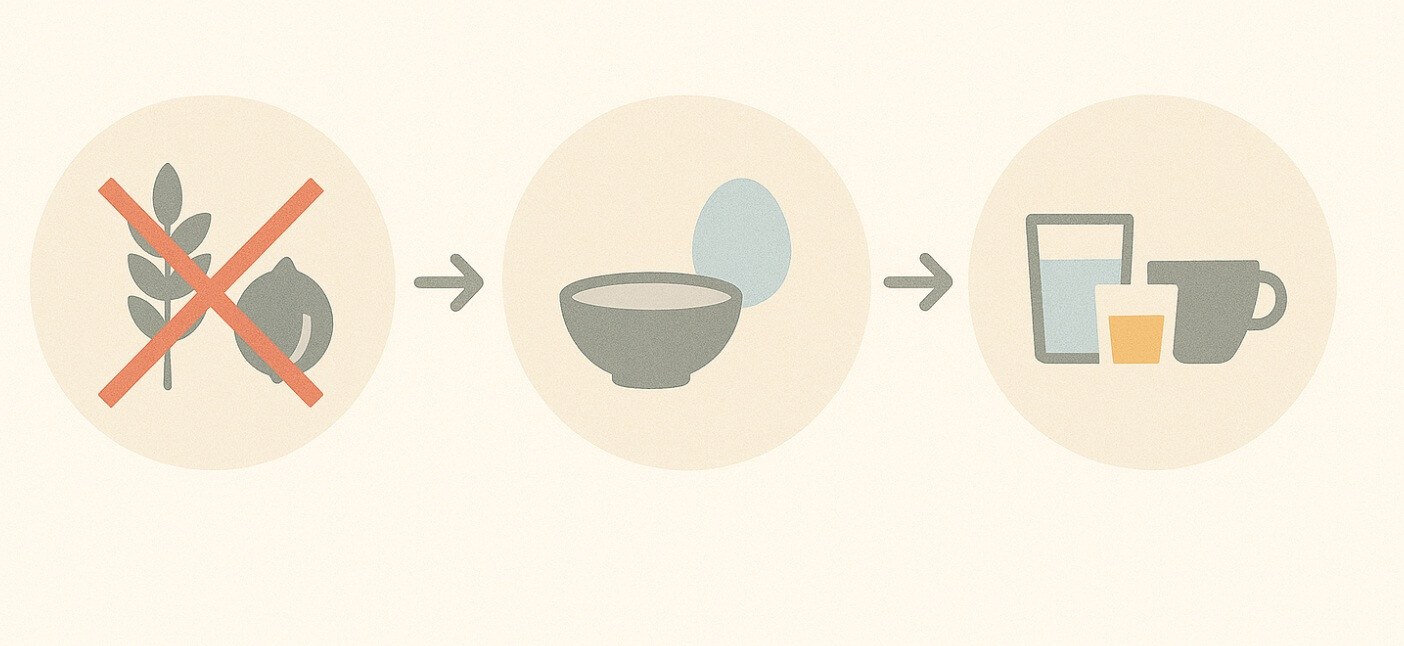 대장내시경 전 먹어도 되는 음식