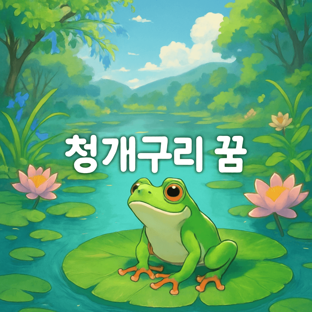 청개구리 꿈 해몽