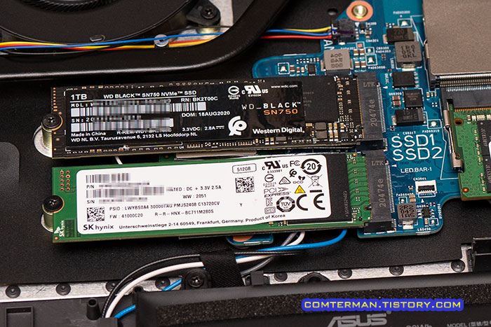 ROG Strix G17 G713QM 추가