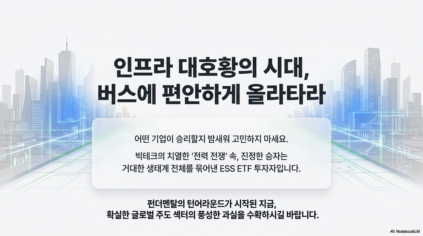 2026년 하반기 ESS ETF 추천, 전력 대란 속 노다지 찾는 법
